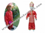 Pakaian Adat Makassar - Merah Boy